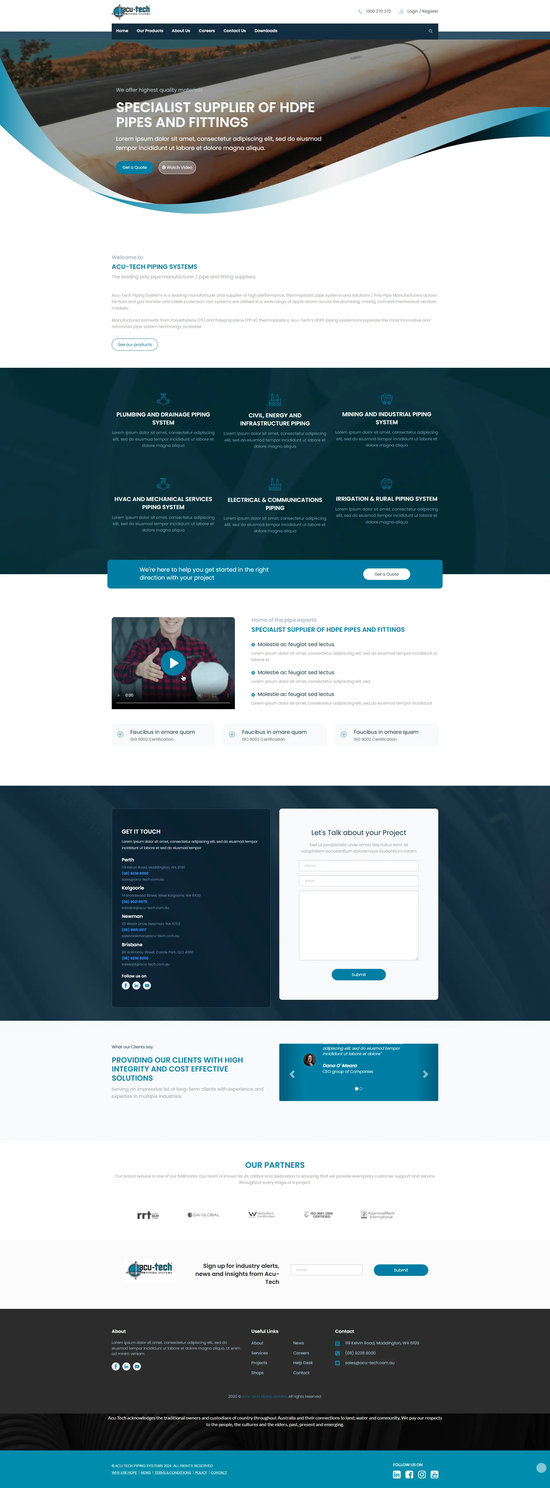 Wordpress website